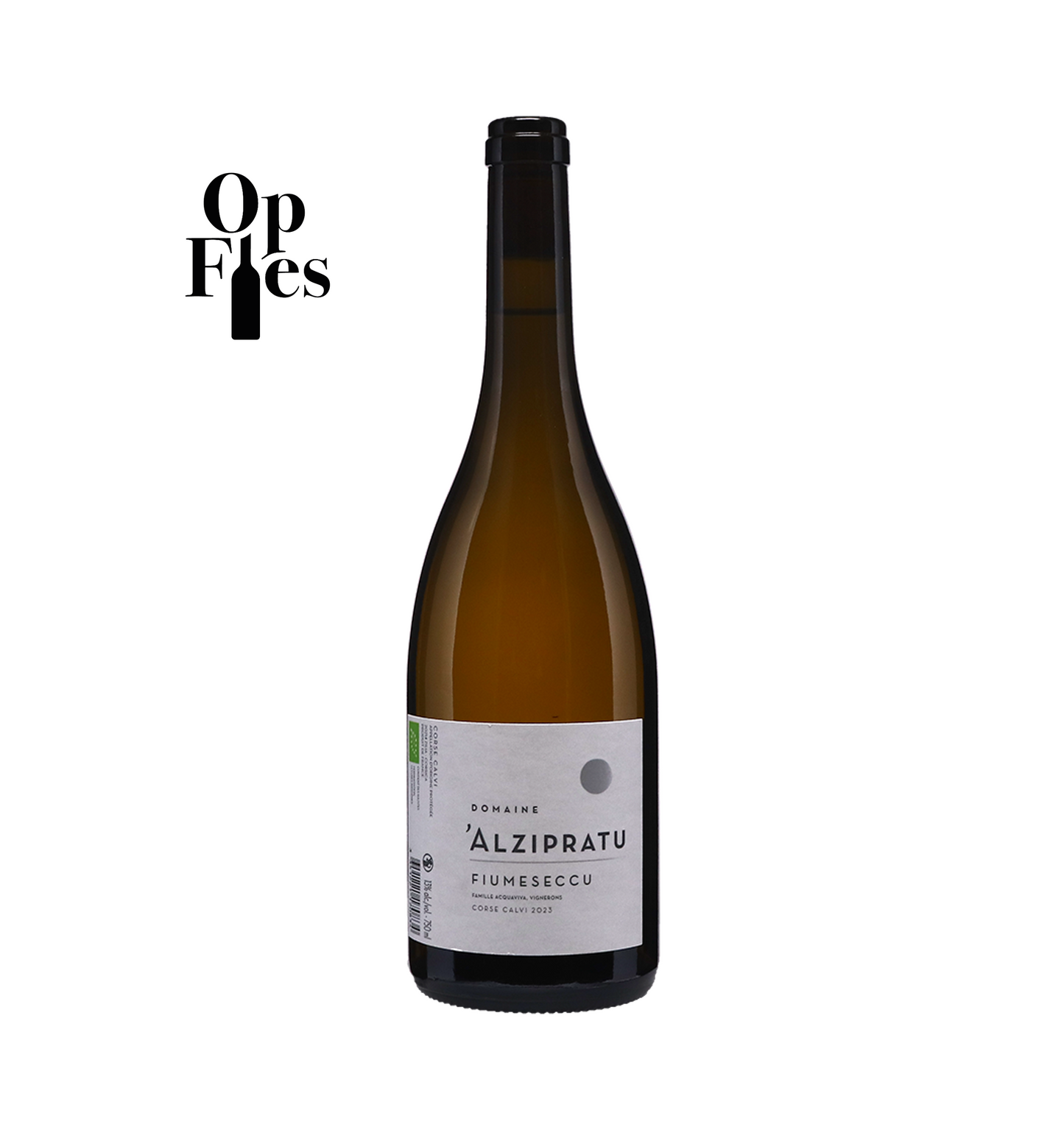 Fiumeseccu blanc van Domaine D'alzipratu