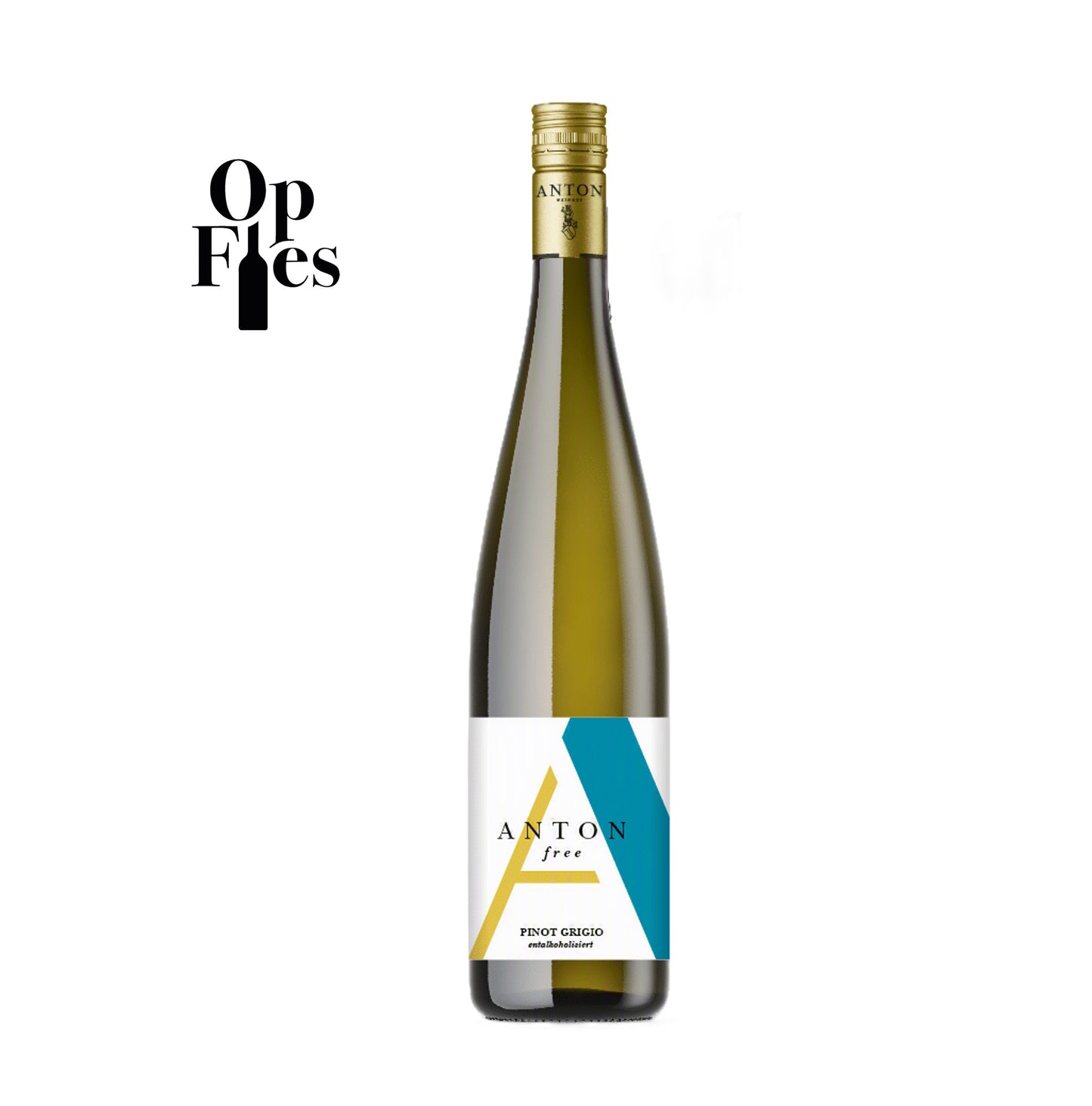 Pinot Grigio alcoholvrij van weingut Anton | OpFles