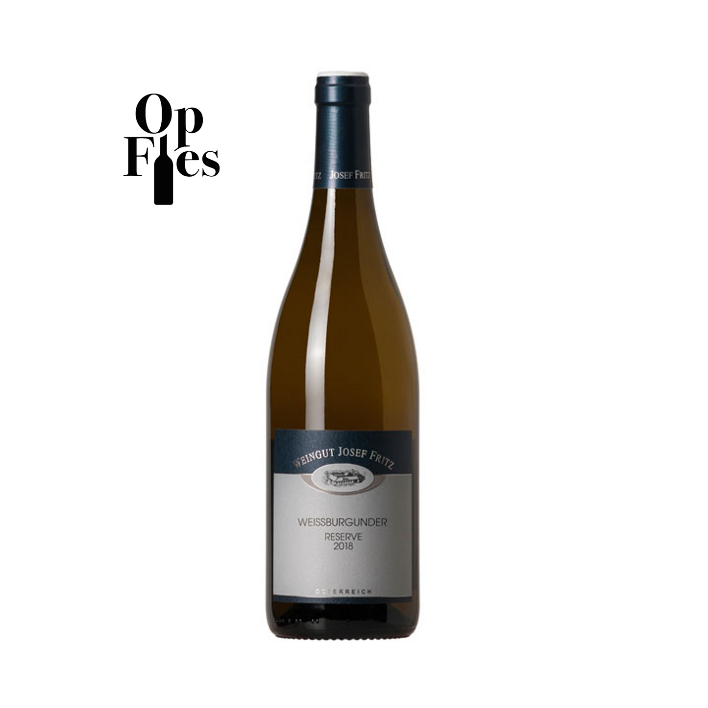 Weissburgunder Late Release 2022 van Weingut Josef Fritz | OpFles